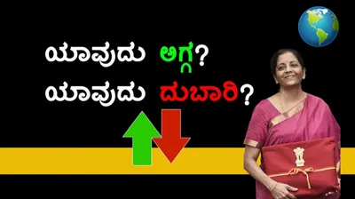 ಕೇಂದ್ರ ಬಜೆಟ್‌ 2024   ಯಾವ ವಸ್ತುಗಳು ಅಗ್ಗ  ಯಾವುದು ದುಬಾರಿ 