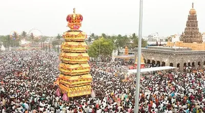 ಶ್ರೀ ಶರಣಬಸವೇಶ್ವರರ 202ನೇ ಮಹಾರಥೋತ್ಸವಕ್ಕೆ ಭಕ್ತಸಾಗರ  