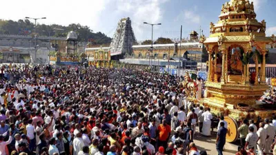 ತಿರುಪತಿ ತಿಮ್ಮಪ್ಪನ ಸೇವೆ ಮಾಡಲು ನಮಗೂ ಅವಕಾಶ ನೀಡಿ   ಮುಸ್ಲಿಂ ಭಕ್ತರ ಕೋರಿಕೆ