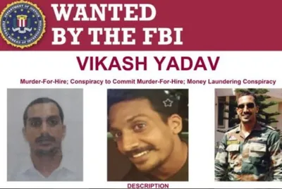 fbi ವಾಂಟೆಡ್‌ ಲಿಸ್ಟ್‌ನಲ್ಲಿ ಭಾರತದ ಮಾಜಿ ರಾ ಅಧಿಕಾರಿ ವಿಕಾಸ್ ಯಾದವ್ ಹೆಸರು  