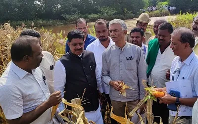 ದಾವಣಗೆರೆ  ಮುಂದಿನ 15 ದಿನಗಳಲ್ಲಿ ರೈತರ ಖಾತೆಗೆ ಬೆಳೆ ನಷ್ಟ ಪರಿಹಾರ   ಕಂದಾಯ ಸಚಿವರಾದ ಕೃಷ್ಣ ಬೈರೇಗೌಡ